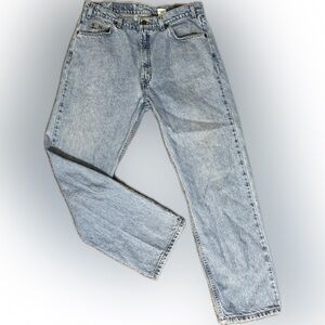 Vintage Levi’s 505 Classic Light Wash Men’s Jeans - Distressed